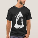 Shark Attack T-Shirt<br><div class="desc">BlackWhiteShirts Shark Attack Tee</div>