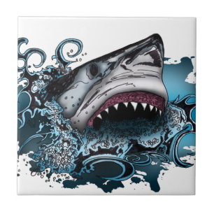 Shark Attack Tile