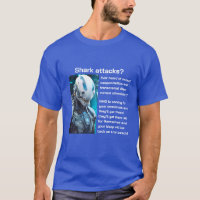 Shark Attacks (v2 dark) T-Shirt