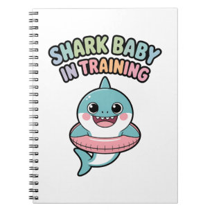 Shark Baby in Training   Kids Notebook