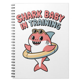 Shark Baby in Training | Kids Notebook