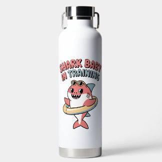 Shark Baby in Training | Kids Water Bottle