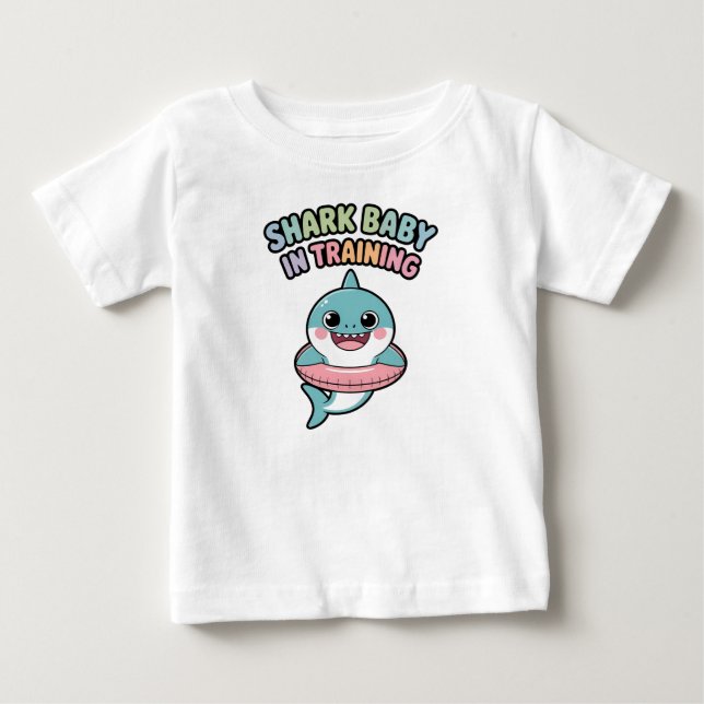 Shark Baby in Training | T-Shirt (Front)