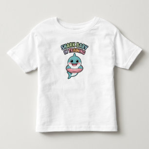 Shark Baby in Training   Toddler T-Shirt