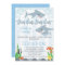 Shark Baby Shower Invitation Invite Boy
