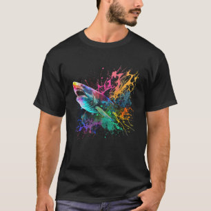 Shark Beach Ocean Animal Graphic Womens 1 T-Shirt