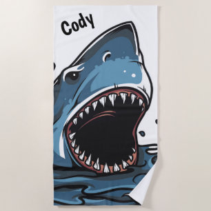 Shark Beach Towel