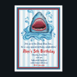Shark Birthday Invitations<br><div class="desc">So cute for a Shark birthday Party! Personalise however you wish... . all coordinating items are available in the shop!</div>