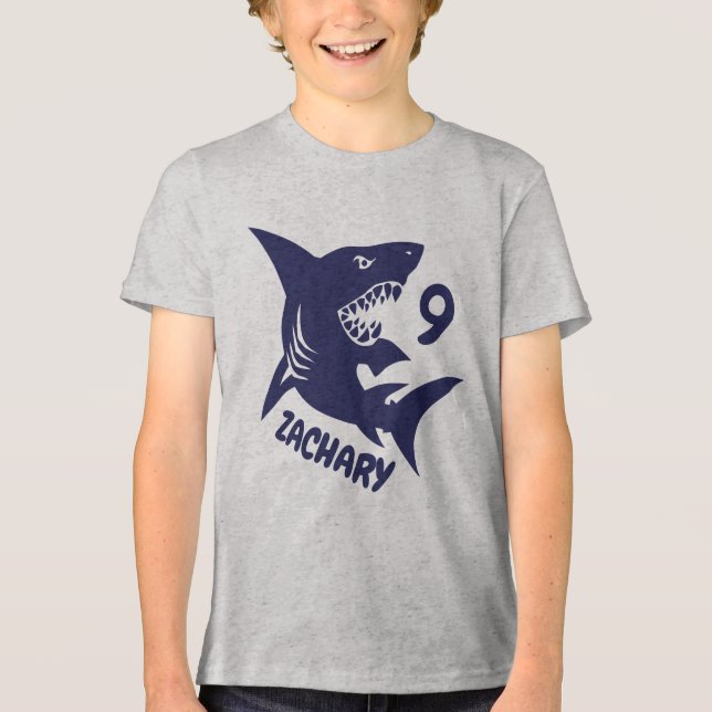 Shark Birthday Shirt (Front)
