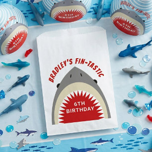 Shark Bite Any Age Birthday Party Favour Bags