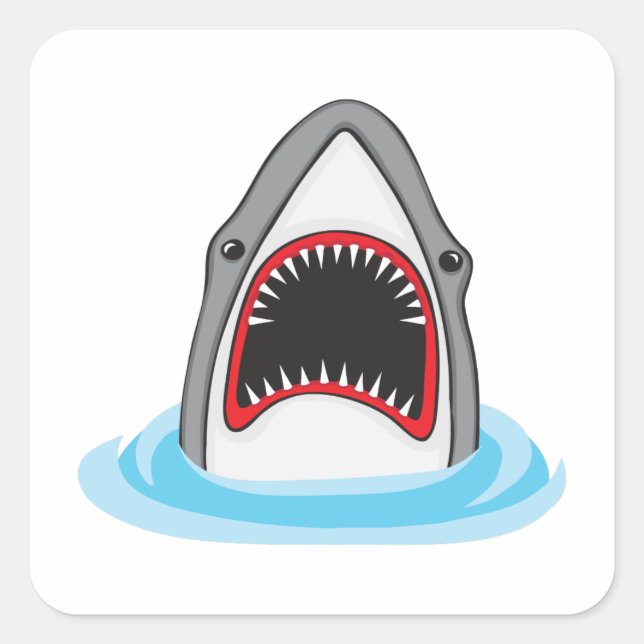 Shark Bite Sticker (Front)