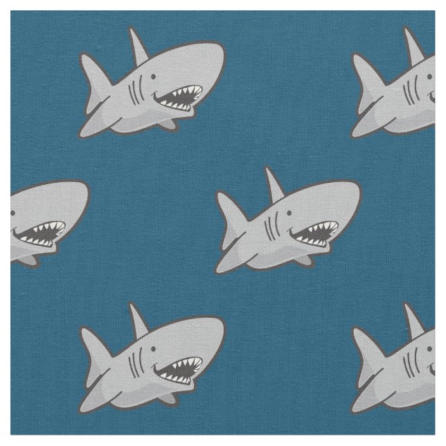 Shark Blue Fabric (Close Up)