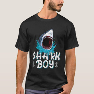 Shark Boy Shirt Family Matching Men Boys Kids Gift