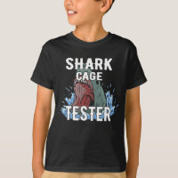 Shark Cage Tester – Funny Ocean Adventure Humor