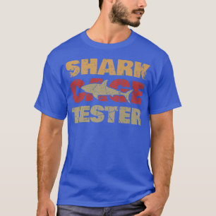 Shark Cage Tester Funny Shark Lover Ocean Wildlife T-Shirt