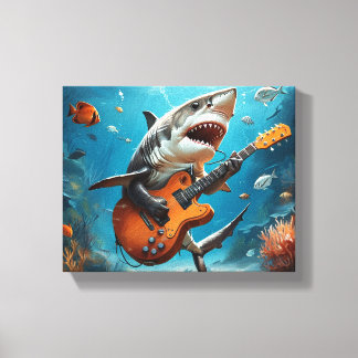 Shark Canvas Art