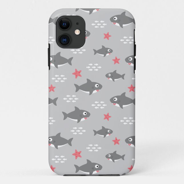 Shark Case-Mate iPhone Case (Back)