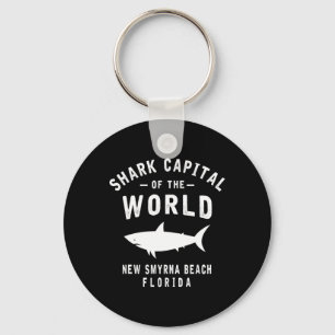 Shark Catal Of The World - New Smyrna Beach Fl-fun Key Ring
