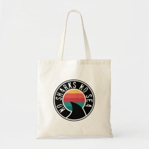 Shark Conservation No Sharks No Sea Tote Bag