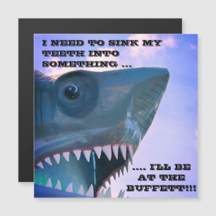 SHARK CRUISE DOOR MAGNET