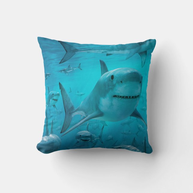 shark  cushion (Front)
