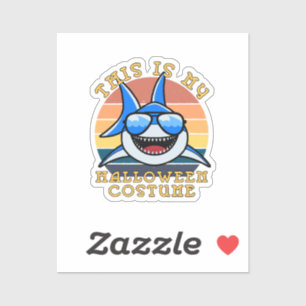 Shark Daddy Spooky Sunset Funny