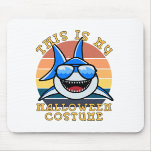 Shark Daddy Spooky Sunset Funny Mouse Pad