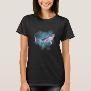 Shark Deep Ocean Creatures and Rift Life  T-Shirt
