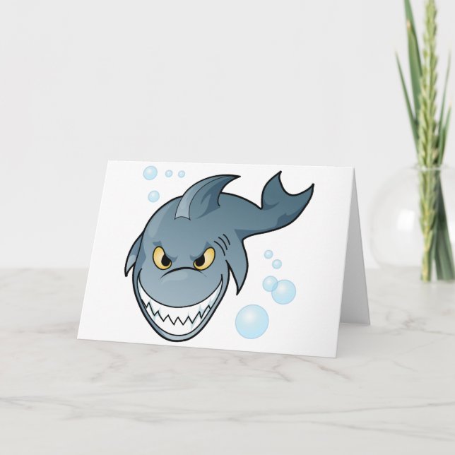 Shark Design Card (Front)