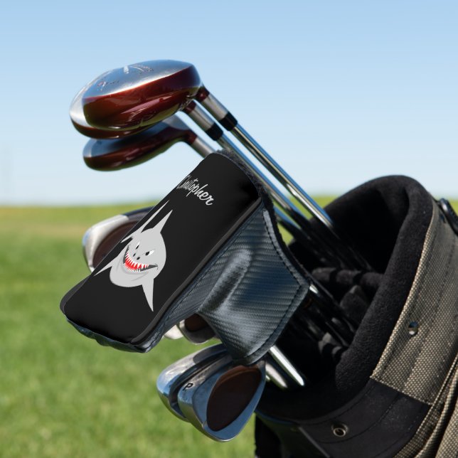 Shark Design Golf Head Cover (In Situ)