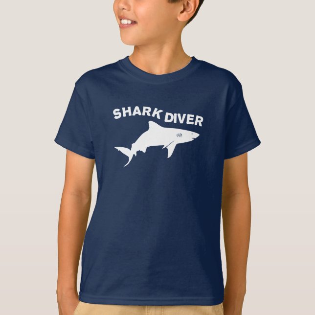 Shark Diver T-Shirt (Front)