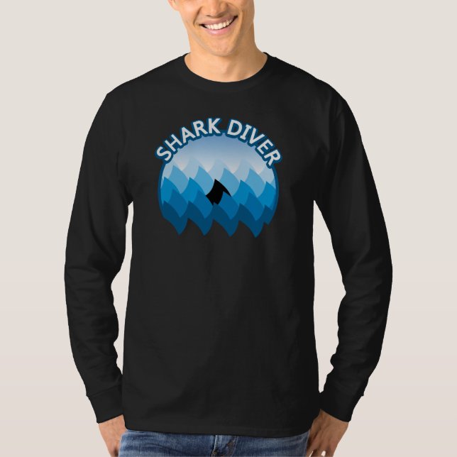 Shark Diver T-Shirt (Front)