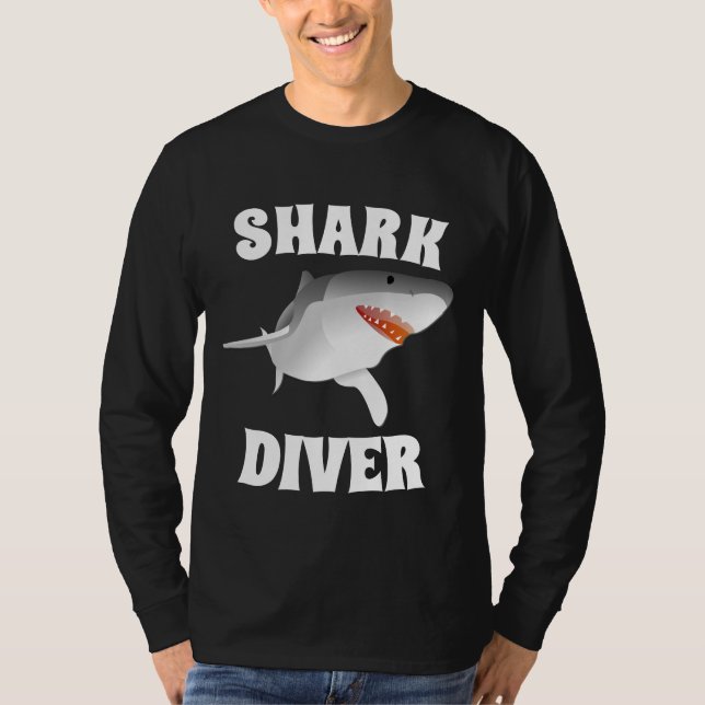 SHARK DIVER T-SHIRTS (Front)