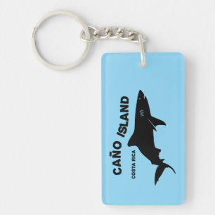 Shark Diving Caño Island - Costa Rica Key Ring