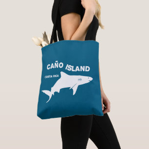 Shark Diving Caño Island - Costa Rica Tote Bag