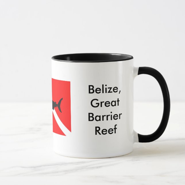 Shark Diving Mug (Right)