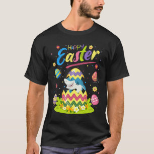 Shark Easter Egg Great White Shark Happy Easter T-Shirt