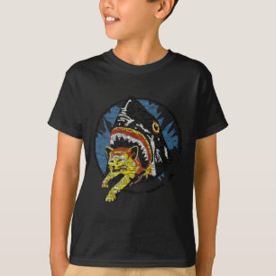Shark Eating A Cat Shirt 