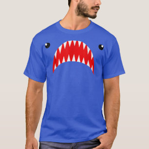 Shark Face Teeth T  for the Week, Men, Women, Kids T-Shirt