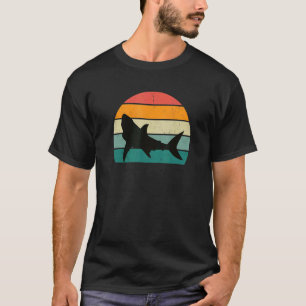 Shark Fin Bite White Whale Shark Predator Fish Sea T-Shirt