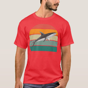 Shark Fin Bite White Whale Shark Predator Fish Sea T-Shirt