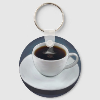 Shark Fin Coffee Keychain