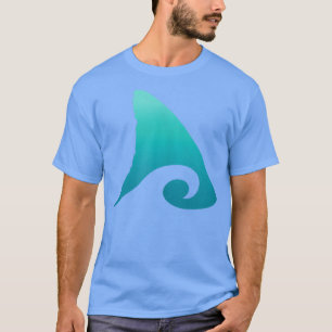 Shark Fin Ocean Wave T-Shirt