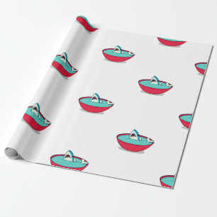 Shark Fin Soup Wrapping Paper