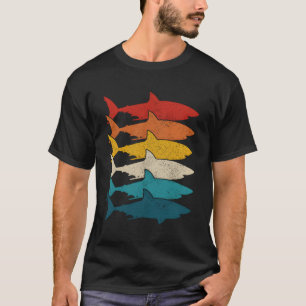 Shark Fish Fishing Great White Shark T-Shirt