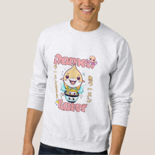 Shark Fish Ramen Eater - Asian food Lovers! Sweatshirt