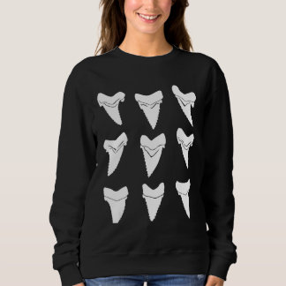 Shark Fish Tooth Types 2 Sweatshirt