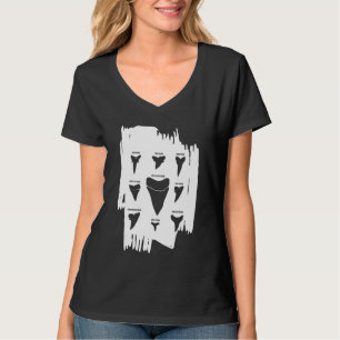 Shark Fish Tooth Types 6 T-Shirt