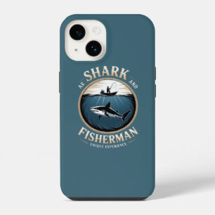 Shark & Fisherman iPhone 14 Case