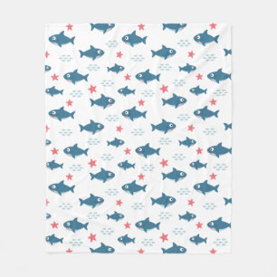 Shark Fleece Blanket